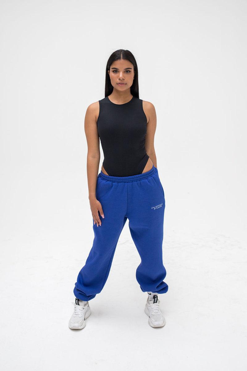 MAJESTIC BLUE LOGO JOGGER